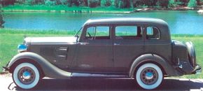 The elegant styling of the PE DeLuxe was a hallmark of Plymouth design. See more classic car pictures.