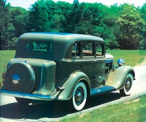 The luxury and comfort of the 1934 PE DeLuxe inspired some 108,407 customers to drive one home.
