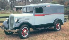 Stewart was known for building its own quality truck bodies, but this 1936 Stewart one-ton panel truck wears a body built by an outside supplier. See more classic truck pictures.