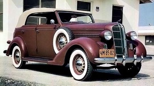 1936 Dodge D2 Convertible Sedan