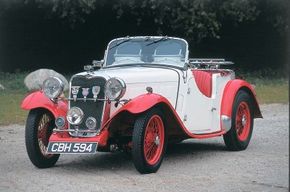 The 1936 Singer Le Mans could travel atspeeds up to 90 mph. See more pictures of classic cars.