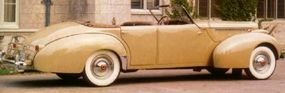 At the time, semi-custom Packard Darrins were quite expensive, like this 1940 Darrin Convertible Sedan, listed at a breathtaking $6332.