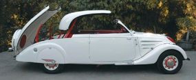 1938 Peugeot 402 B retractable hardtop