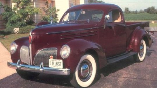 1939年的Studebaker L5 Coupe-Express＂border=