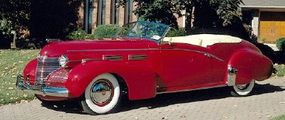 This 1940 Cadillac Series 62 convertible sports a custom body byrenowned coachbuilder Bohman &amp; Schwartz.
