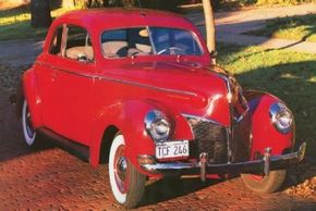 The 1940 Mercury Club Coupe was the brainchild of Edsel Ford, who had a reputation for good taste. See more classic car pictures.