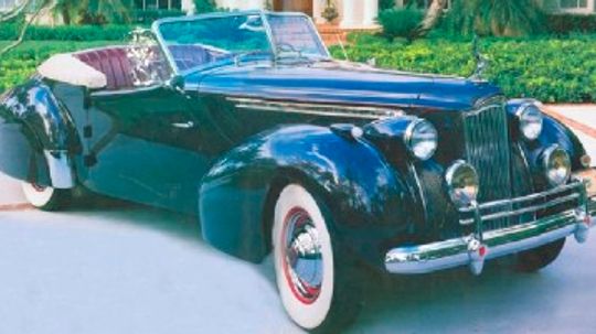 1940 Packard Darrin One-Eighty Victoria Convertible