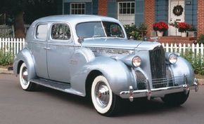 The 1940 Packard One Twenty club sedan had a  look and updated amenities. See more pictures of classic cars.