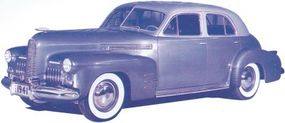 Another view of the proposed 1941 LaSalle. The concept car was photographed in January 1940. Resemblance to other period GM cars was strong.