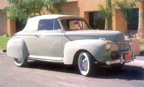 1941 Ford Super DeLuxe ragtop