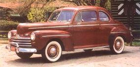 Ford Super DeLuxe sedan coupe