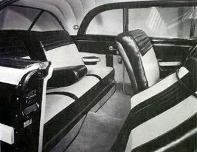 The 1950 Town &amp; Country Newport offered vast interior space front and rear.