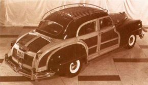 The roof rack shifted to all chrome and became standard for the T&amp;C sedan in July 1947.