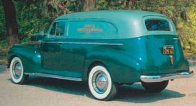 Hydraulic brakes and an independent frontsuspension were just some of the features ofthe 1941 Chevrolet Series AG Sedan Delivery.
