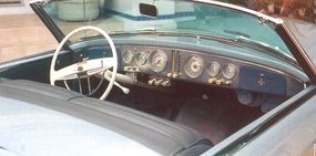 1941 Chrysler Thunderbolt Roadster interior