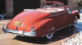 The two-door coupe was one of Buicks two convertibles in 1941.