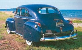 1941 Dodge Custom Town Sedan Windows