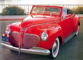 The 1941 Plymouth Special Deluxe Convertible had a longer wheelbase than Ford and Chevy -- but also had a higher price tag.