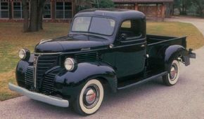 This 1941 Plymouth PT-125 pickup represents the last of its breed; Plymouth would never again produce a genuine truck. See moreclassic truck pictures.