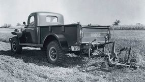 Dodge Power Wagon mower