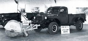 1948 Dodge Power Wagon street sweeper