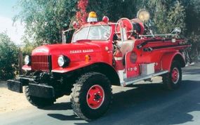 1952 Dodge Power Wagon fire engine