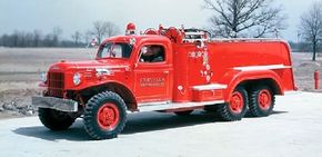 Dodge Power Wagon fire truck