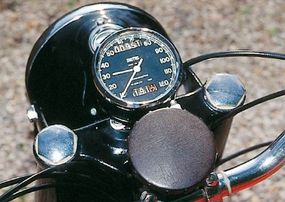 With just a speedometer, shifting was best done by ear.