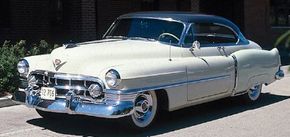 The Series 61 Cadillac was discontinued after 1951.Shown here is a 1950 Cadillac Series 61 hardtop.