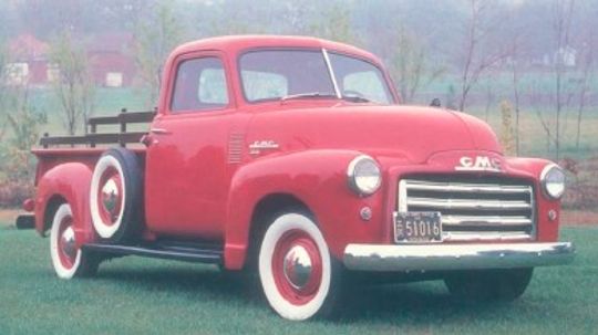 1950年的GMC FC101皮卡”border=