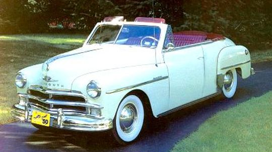 1950 Plymouth Special DeLuxe Convertible