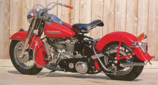 1952年哈雷FL Hydra-Glide”class=