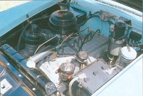 1952 Packard 250 Convertible Coupe Engine