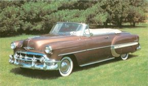 1953 Chevrolet Bel Air convertible.