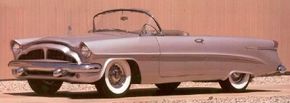 Only four 1954 Packard Panther Convertibles were produced, all of them essentially hand built. See more classic car pictures.