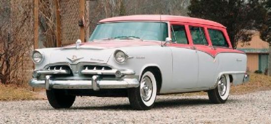 1955年道奇皇家塞拉定制的旅行车”class=