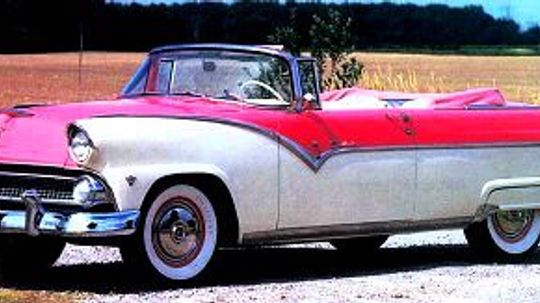 1955 Ford Fairlane Sunliner Convertible Coupe