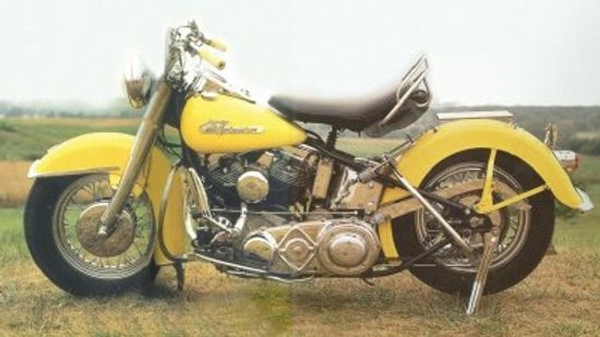 1955年哈雷FL Hydra-Glide”class=