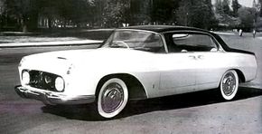 1955 Lancia Florida hardtop sedan with right-hand drive