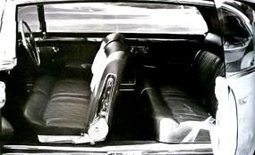 The four-door Lancia Florida used center-opening, pillarless construction.
