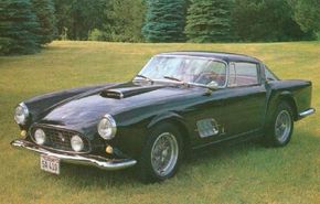Note the side vents on this 1957 Superamerica;they varied a bit from car to car.