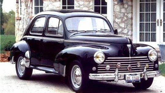 1957 Peugeot 203C Four-Door Sedan