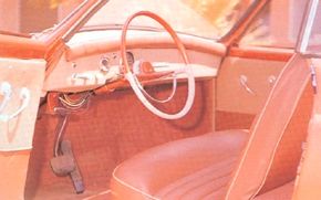 1959 charles townabout concept car interior view