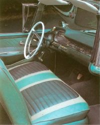 The bold design of the 1959 Ford Galaxie extended to its spacious, thoughtful interior.
