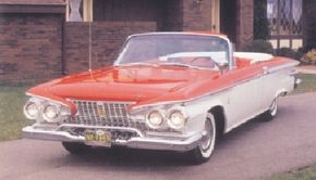 1961 plymouth fury front view