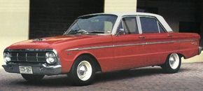 The U.S. Falcon was totally rebodied for 1964 but the XM Falcon released &quot;Down Under&quot; that year wore a heavy facelift of the XL body.