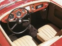 The 1960 MGA 1600 Roadster was a pure two-seater sports car.