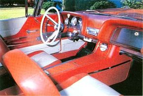 1960 Ford Thunderbird interior