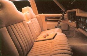 1980 Duesenberg concept car interior