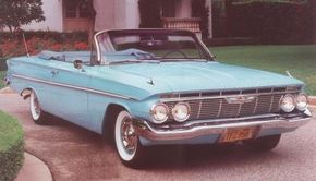 Chevrolet introduced the Bel Air convertible in 1961 to go along with the hardtops in the series. See more classic car pictures.